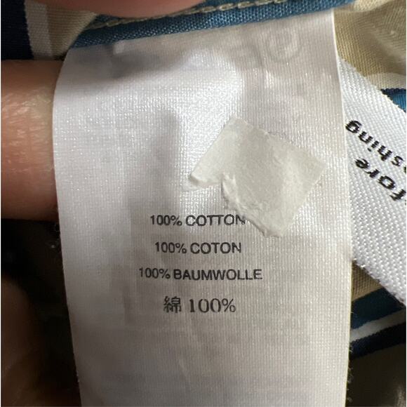 J. Crew Classic Striped Button-Down Shirt Size XL 100% Cotton - Picture 5 of 6